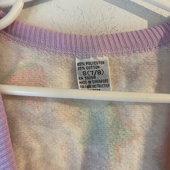 Vintage 90’s Children’s Multicolored‎ Busy Vest Sweater SZ 7-8 - Picture 2 of 5